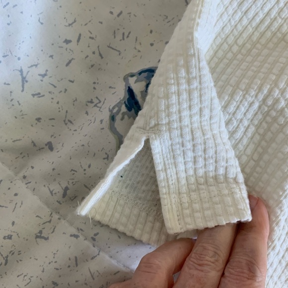 EUC Madewell Cream Textured Camisole tank top size medium - Picture 4 of 5